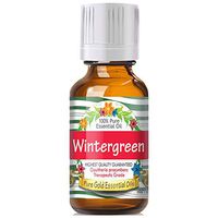 Pure Gold Wintergreen Essential Oil, 100% Natural & Undiluted, 30ml