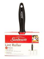Sunbeam Lint Roller with 2 Refills, Perfect for Clothing, car, Pets, Furniture and More!