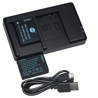 DSTE Replacement for 2X DMW-BCG10 DMW-BCG10E Battery + Rapid Dual Charger with Micro USB Cable Compatible Panasonic Lumix DMC-ZS10 ZS15 ZS19 ZS20 ZS25 ZX3 TZ8 TZ10 TZ18 TZ19 TZ20 TZ25 ZR1