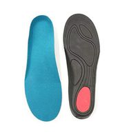 Sports Insoles Memory Foam with Gel Orthotic Shoe Inserts Absorb Shock Provide Support for Arch and Heel (2 Pairs),4Pairs,L