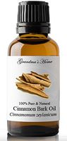 Grandma's Home Essential Oils - 100% Pure Therapeutic Grade (Cinnamon (Bark), 30 mL)