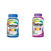 Centrum Silver Men and Centrum Silver, For Women, 50+ (200 Count) Bundle