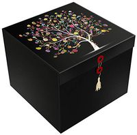 EZ Gift Box 10" Lodi Confetti Tree Pops Up in Seconds No Wrapping No Glue Greeting Card Envelope and Tissue Paper Included - Large 10x10x8 - by EndlessArtUS