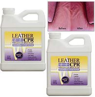 Leather CPR (2PK / 32oz Bottles) - Dermatologist Tested & 100% Irritant-Free Leather Cleaner & Conditioner for Your Home – Works Wonders on Furniture, Jackets, Shoes, Auto & More