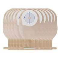 Artibetter 10PCS Disposable Colostomy Bags Drainable Pouches One Piece System Cut-to-Fit Colostomy Bags