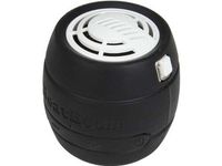 MicroNet BeatBoom Portable Wireless Bluetooth Speaker with Built in Speakerphone & up to 8 hour Rechargeable Battery - Speakers - Retail Packaging - Black/White