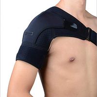 HELIALTH Shoulder Brace for Men and Women, Immobilizer Compression Stability Support for Tendonitis, Dislocated Joint, Left and Right Rotator Cuff Arm Pain Relief,Right