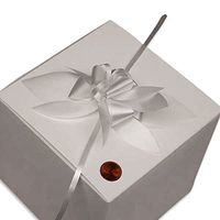 White Petal Polypropylene Pull Bow | Quantity: 100 | Width: 3"