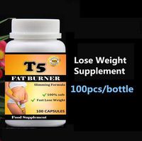 Weight Loss Support,T5 for Fat Burner,Fast Burning Fats,Potent Effect Lose Weight Supplement Thin Abdomen Leg - 100pcs/bottle