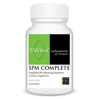 Davinci Labs SPM Complete, Simplified Pro-Resolving Mediators - 60 Softgels