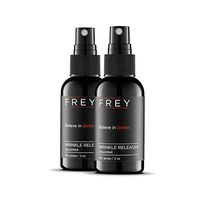 FREY Revolutionary Wrinkle Release Spray – 2 Pack of 2 Ounce Travel Size Bottles (325 Sprays Each) (Cedarwood Bold Fragrance)