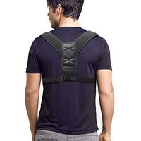 Posture Corrector for Men and Women, Adjustable Upper Back Brace for Clavicle Support, Designed to Relief Back, Neck Pain, Superior for Spinal Alignment, Under Clothes