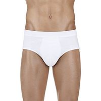 PROTECHDRY Washable Urinary Incontinence Cotton Brief Underwear with Front Absorbent Area