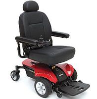 Pride Mobility - Jazzy Select Elite - Front-Wheel Drive Power Chair - Jazzy Red