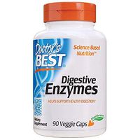 Doctor's Best Digestive Enzymes, Non-GMO, Vegetarian, Gluten Free, 90 Veggie Caps