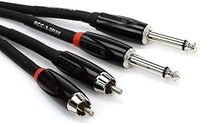Roland 3ft Interconnect Cable, Dual RCA-1/4", Black series (RCC-3-2R28)