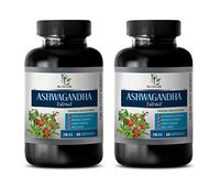 antioxidant Vitamins Supplement - ASHWAGANDHA Extract 770MG - Premium Complex - Ginseng Complex Supplement - 2 Bottles 120 Vegetable Capsules