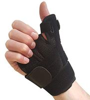 Thumb Brace with Wrist Support – Thumb Splint for Carpal Tunnel, Arthritis or Tendonitis Pain Relief. Thumb Stabilizer Fits Left or Right Hand. Thumb Spica Splint Immobilizer for Men or Womens Hands