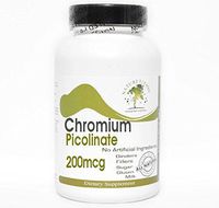 Chromium Picolinate 200mcg ~ 100 Capsules - No Additives ~ Naturetition Supplements
