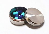 New EDC Mini Waterproof Titanium Capsule Pill Case Urgency Case Light Pocket Metal Box