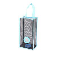 minjiSF Home Grocery Bag Holder Wall Mount Storage Dispenser Plastic Kitchen Organizer