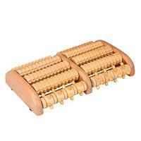 Large Dual Foot Massager Roller - Relieve Plantar Fasciitis, Heel & Arch Pain Relief- Acupressure Reflexology Tool for Relaxation & Stress Relief - Perfect Gift