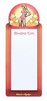 Kitsch on the Rocks Naughty List Notepad