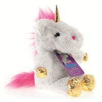 Microwaveable Snuggable Reusable Animal Teddy Hottie (Fantasy White Unicorn)