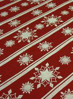 Red Handmade Paper Snowflake Pattern Handmade Holiday Gift Wrap Christmas Wrapping Paper