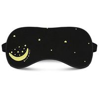 Ice Water Bag Sleep Eye mask Student Breathable Shading Napping Travel Couple hot Compress Eye Small Star   Moon