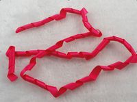 24 Strip 3/8" Ribbon Craft/Wedding/Party Fushia (Red)