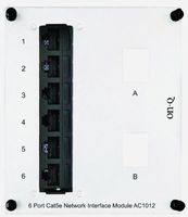 Legrand - On-Q AC1012 6Port Cat 5e Network Interface Module