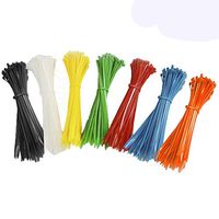 IVIOK 700Pcs Nylon Cable Zip Ties Self-Locking Hook and Loop Cord Ties Fasten Wrap Cable Straps Cord Organize Ties