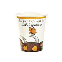 Talking Tables GRUFF-CUPV2 The Gruffalo Hunt Disposable Cup (12 Pack), Multicolor