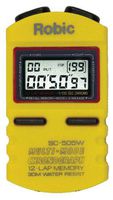 Robic SC-505W 12 Memory Stopwatch (Yellow)