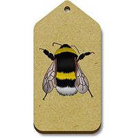 Azeeda 10 x 'Bee' 66mm x 34mm Gift Tags (TG00086555)