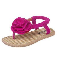 Toddler Girl Sandals Size 4,Sandals for Girls for Summer,Sneakers for Girls Ages 11-12,Slippers for Girls White,Boots for Girls with Heals for Kids,Hot Pink,Recommended Age:9Years,US:13.5C