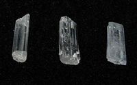 Aquamarine Gem High Grade Specimens Set of 3 AQUA03