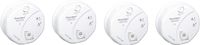 First Alert SCO5CN Combination Smoke and Carbon Monoxide Alarm, Battery Operated (4 PACK)