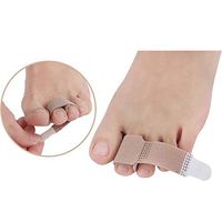 Makeouq 10 Pack Finger Splint Separator Protector Secret Thickening Hammer Bandage Concealer Foot Care Iron Finger Protection Tool