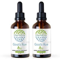 Goats Rue B120 (2pcs) Alcohol-Free Herbal Extract Tincture, Super-Concentrated Organic Goats Rue (Galega officinalis) Dried Herb (2x4 fl oz)