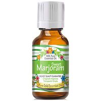 Pure Gold Sweet Marjoram Essential Oil, 100% Natural & Undiluted, 30ml