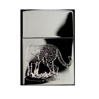 Lighter -Cheetah High Polish Chrome - Star Int. Inc Brand