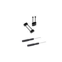 Sencato Suunto Core Watch Bands Adapter Kit, Stainless Steel Connector Replace Accessories, Contain 4Pcs Lugs, 4Pcs Screw Rod, 2Pcs Disassembly Tool, Black