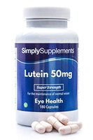 Lutein 50mg Capsules | Super Strength Lutein Supplement | 180 High Strength Capsules