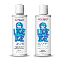 2 Pack Lice Ice Extra Strength (4 FL OZ), Head Lice Treatment for Kids and Adults, Safe & Non-Toxic Formulation | Family Size – Made in USA