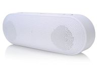 2BOOM Boom Go Wireless Bluetooth Portable Speaker with Built-in Microphone - White