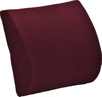 NOVA Medical Products Lumbar Back Cushion, Maroon, 1.25 Pound