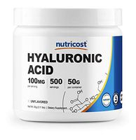 Nutricost Hyaluronic Acid Powder 50 Grams, High Quality, Non-GMO and Gluten Free