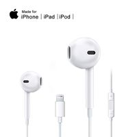 Lighting Wired Earbuds in-Ear Headphones Earphones with Microphone & Volume Control White Headset Compatible with iPhone 11/11 Pro/Pro Max Xs/XS Max/XR/X/8/8 Plus/7/7 Plus, Auriculares for Adults